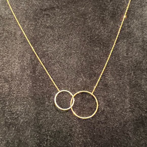 Lana Jewelry 14K Gold Interlocking Circles Necklace - Picture 3 of 7